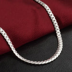 Silberne Glücks-Halskette – 925er Sterlingsilber für zeitlose Eleganz