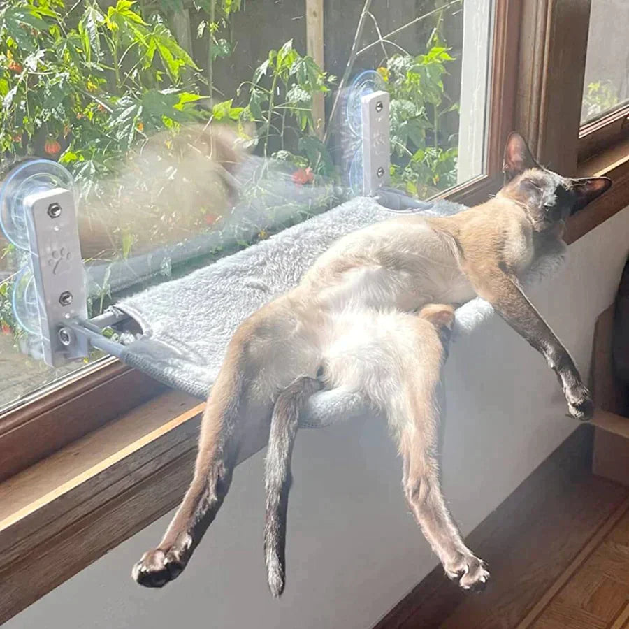 Katzenliegeplatz - Bequeme Hängematte für Katzen