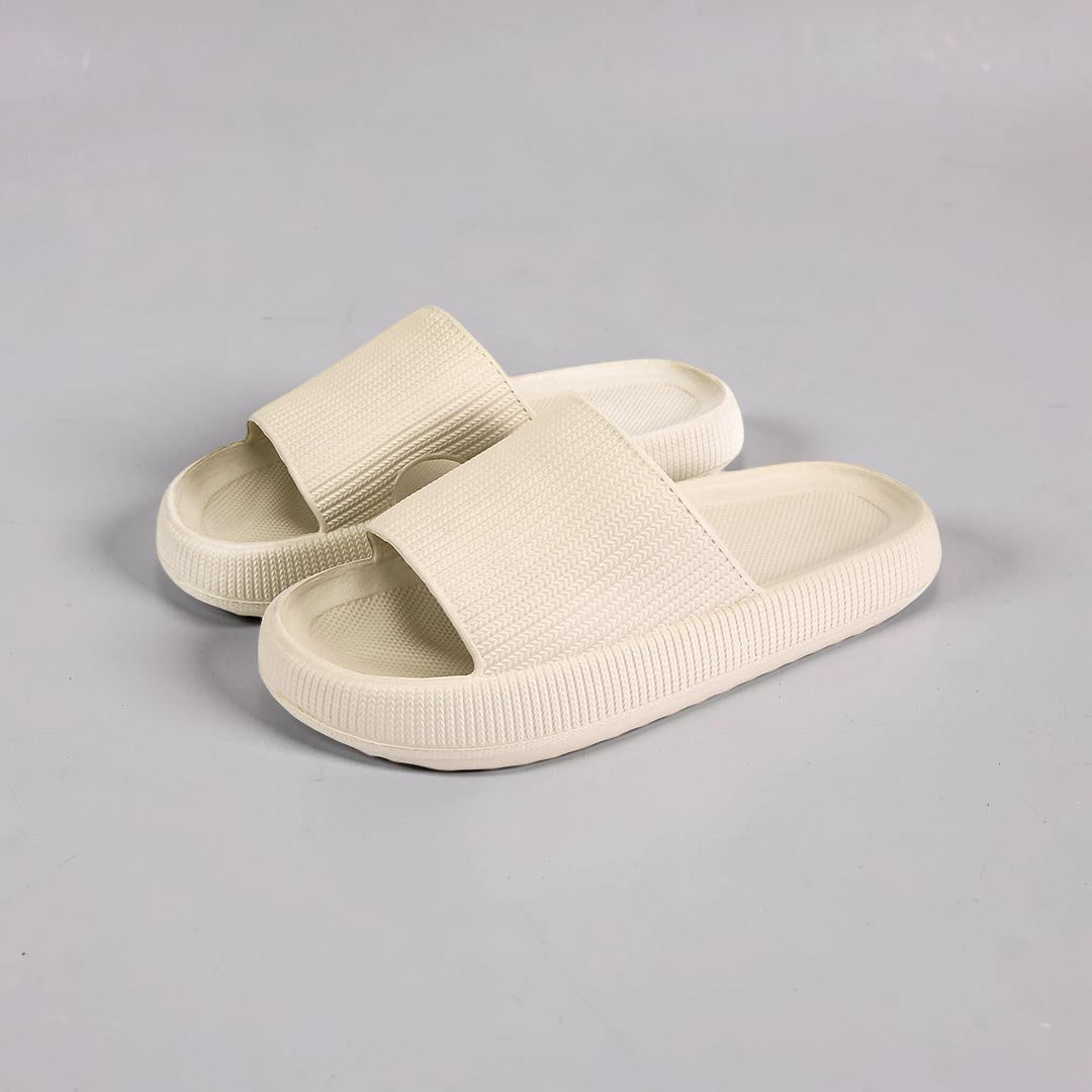 Damen Pantoffeln mit Rutschfester Sohle und Plattform