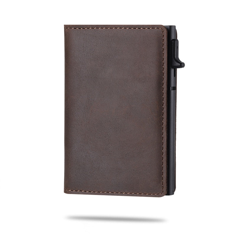 Eleganter Kartenhalter mit integriertem AirTag-Fach