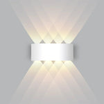 Moderne LED Wandleuchte mit Auf- und Abstrahlung – Warmweiß