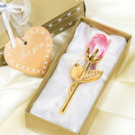 Luxuriöse Kristallrose in Geschenkbox – Valentinstagsgeschenk für Sie