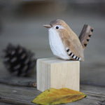 Holz Vogel Figuren – Handgemachte Wohnungsdekoration GloRadiance