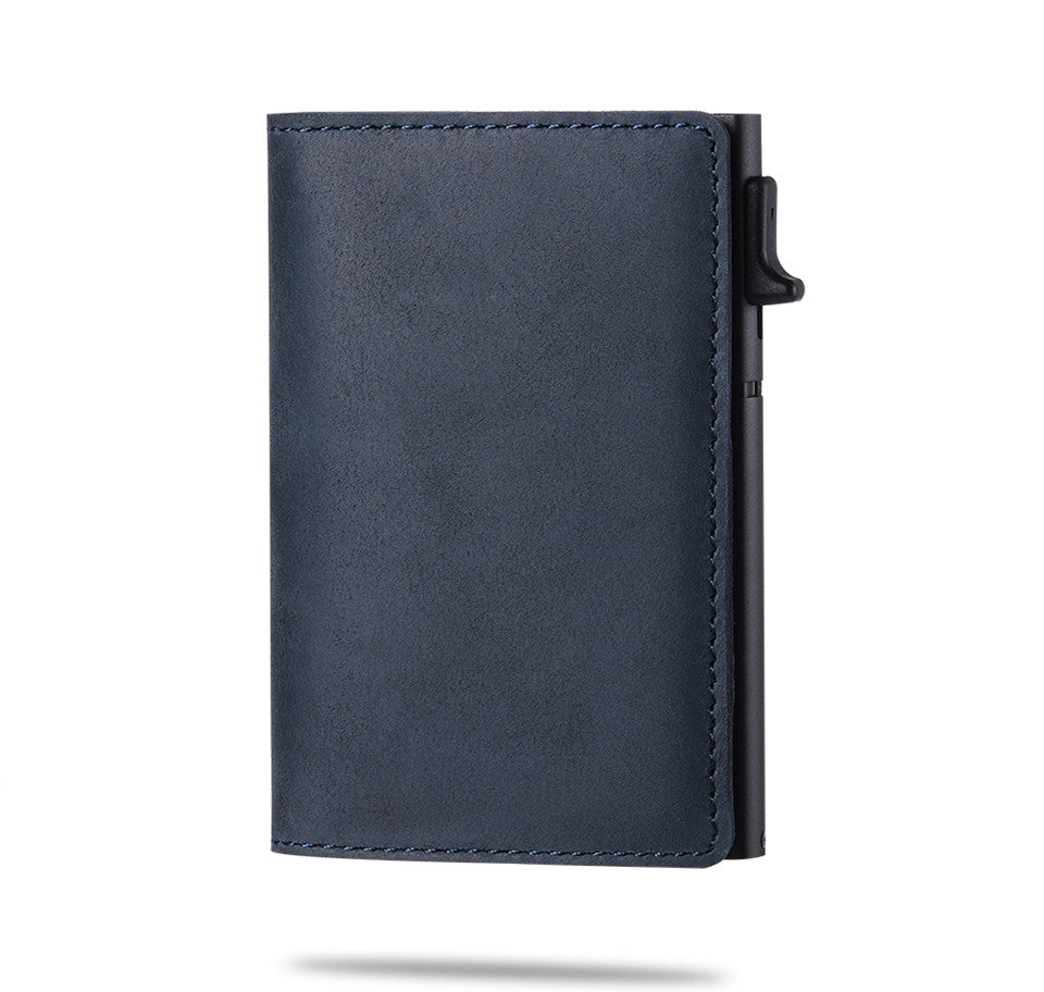 Eleganter Kartenhalter mit integriertem AirTag-Fach