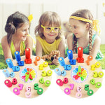 Montessori-inspirierte Lernuhr für Kinder