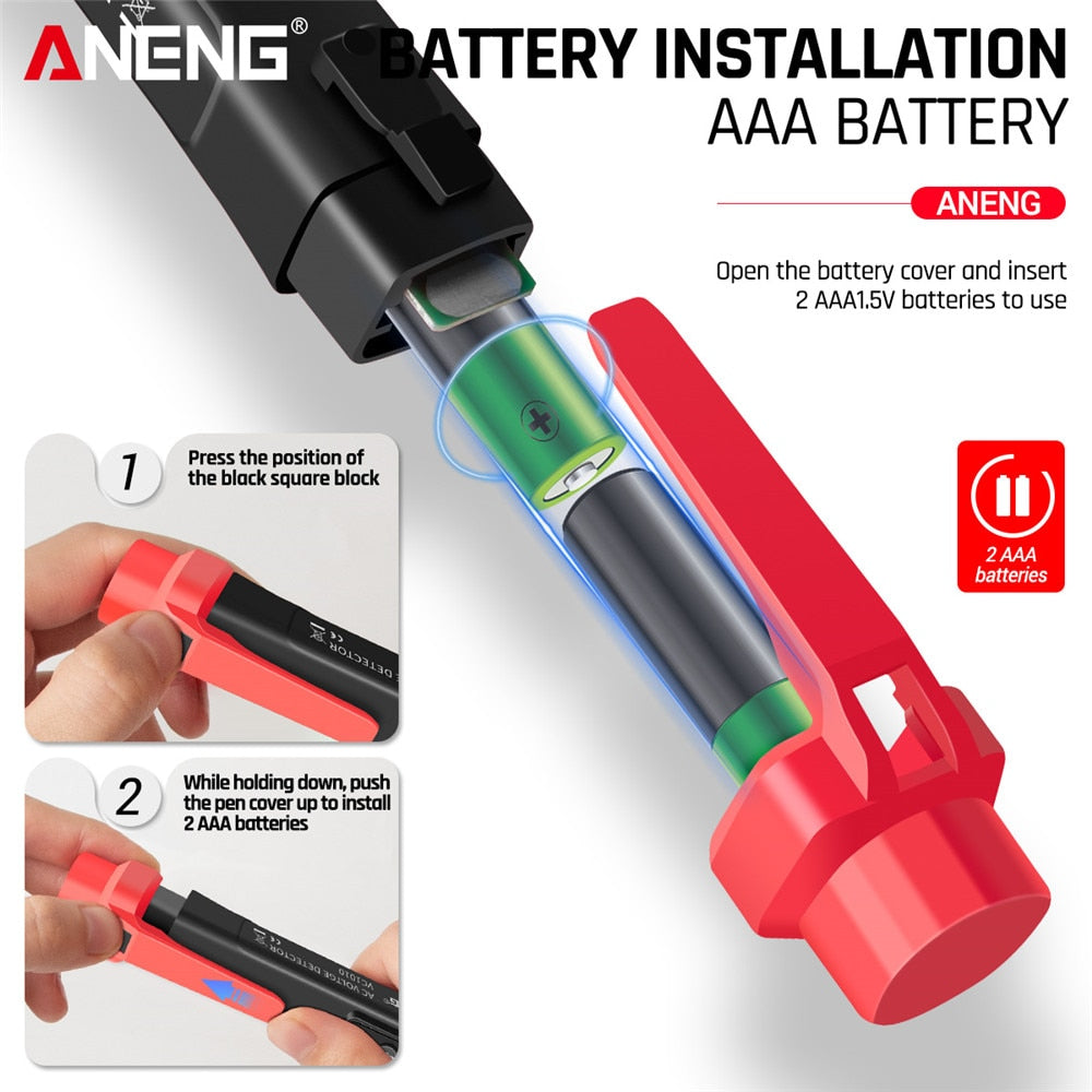 Intelligenter Spannungsprüfer für AC und DC bis 1000V