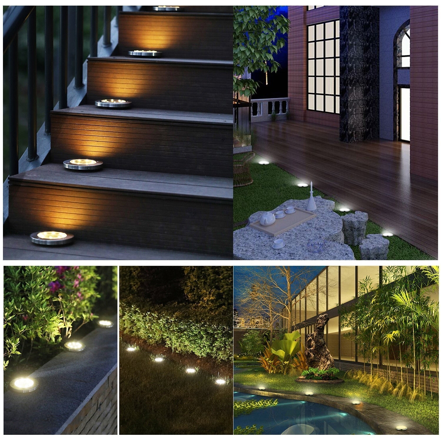 LumiGarden - Cordless Solar LED Outdoor Lights