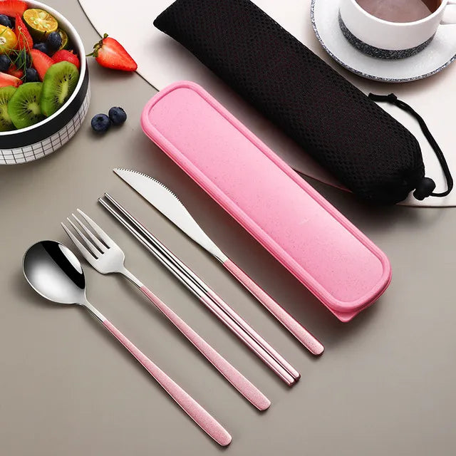 Elegantes Besteckset aus rostfreiem Edelstahl
