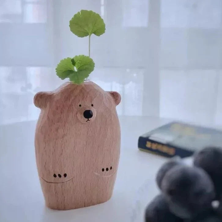 Bezaubernde kleine Bärenvase