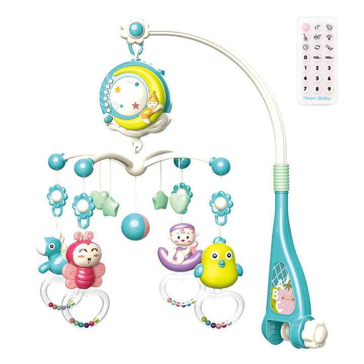 Musikalisches Baby-Mobile mit Lichtprojektion - Schlafhilfe für Säuglinge