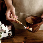 NaturPur – Luxuriöses Besteckset mit Bambusdetails