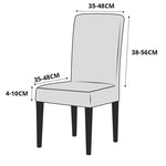 Elastische Stuhlbezüge für Esszimmer