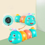 Teilespielzeug für Kinder: Magnetische Krabbelraupe