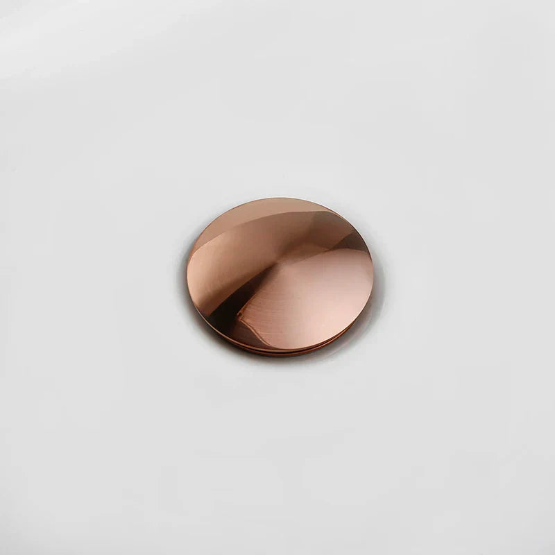 Eleganter Waschbeckenabfluss in Roségold – Hochwertiges Design