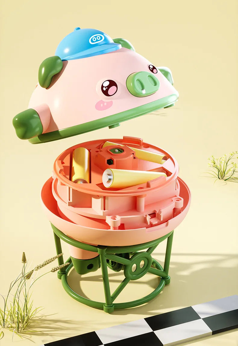 Schweine Spielzeug für Balance und Geschicklichkeit