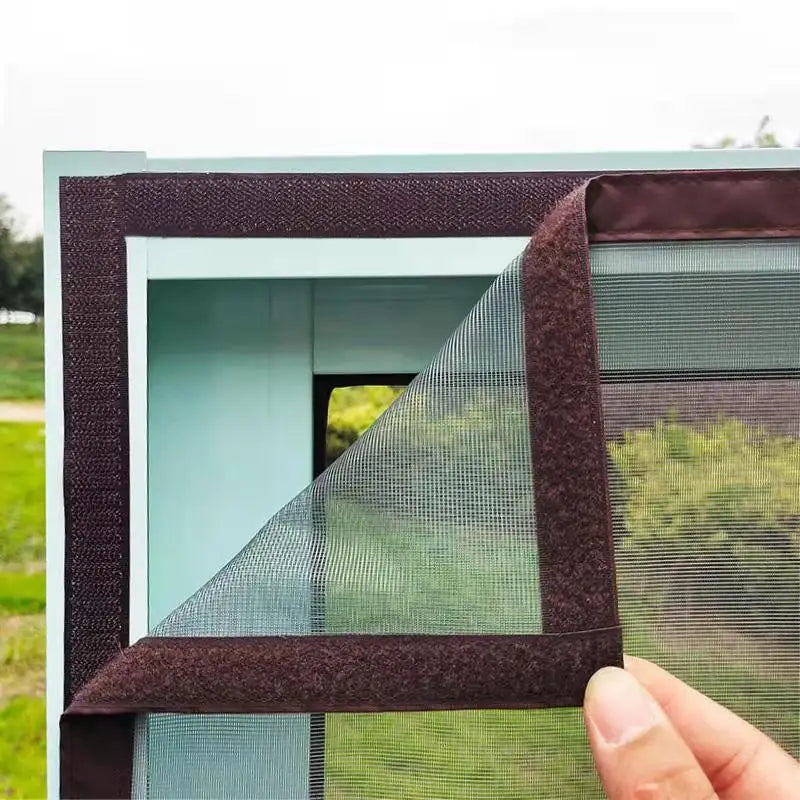 Invisi-Mückenabwehr Fensternetz mit verstellbarem Rahmen