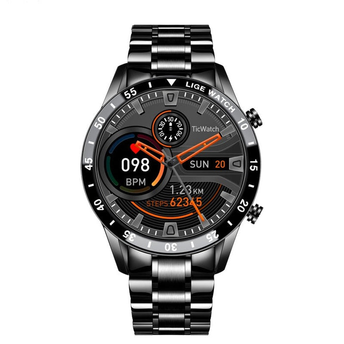 Luxuriöse 4G Smartwatch – Elegante Uhr mit Anrufen, GPS und Gesundheitsfunktionen