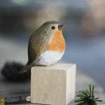 Holz Vogel Figuren – Handgemachte Wohnungsdekoration GloRadiance