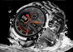 Luxuriöse 4G Smartwatch – Elegante Uhr mit Anrufen, GPS und Gesundheitsfunktionen