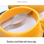 MangoMeister | Edelstahl-Mango-Schneider mit Kernentferner
