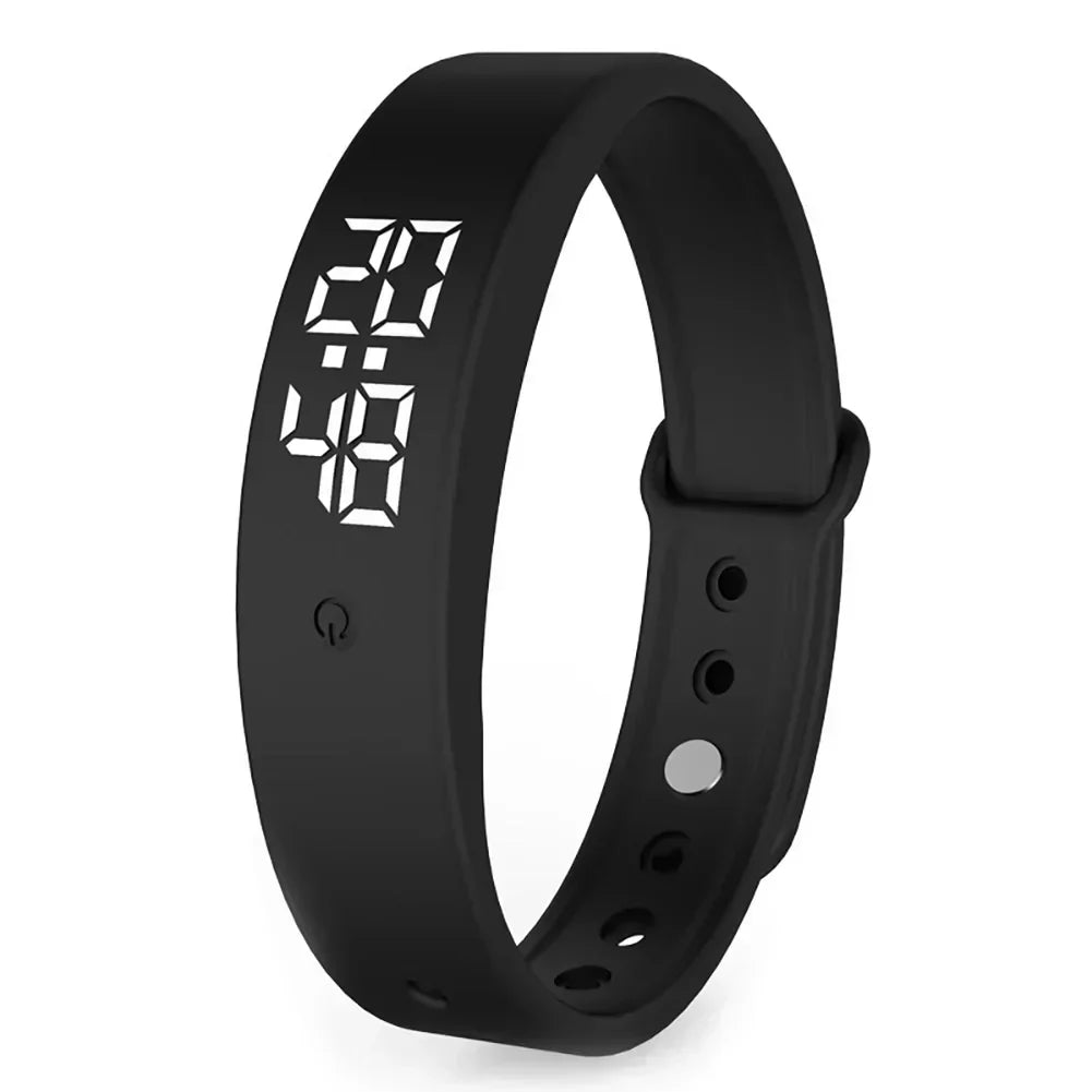 AquaSmart | VelocePro V9 – Elegante Smartwatch mit Vibrationsalarm und Wasserfestigkeit
