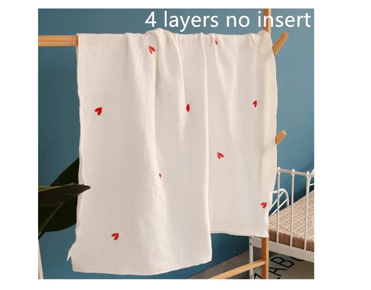 Musselin-Badetuch für Babys mit süßem Design für Neugeborene und Kleinkinder