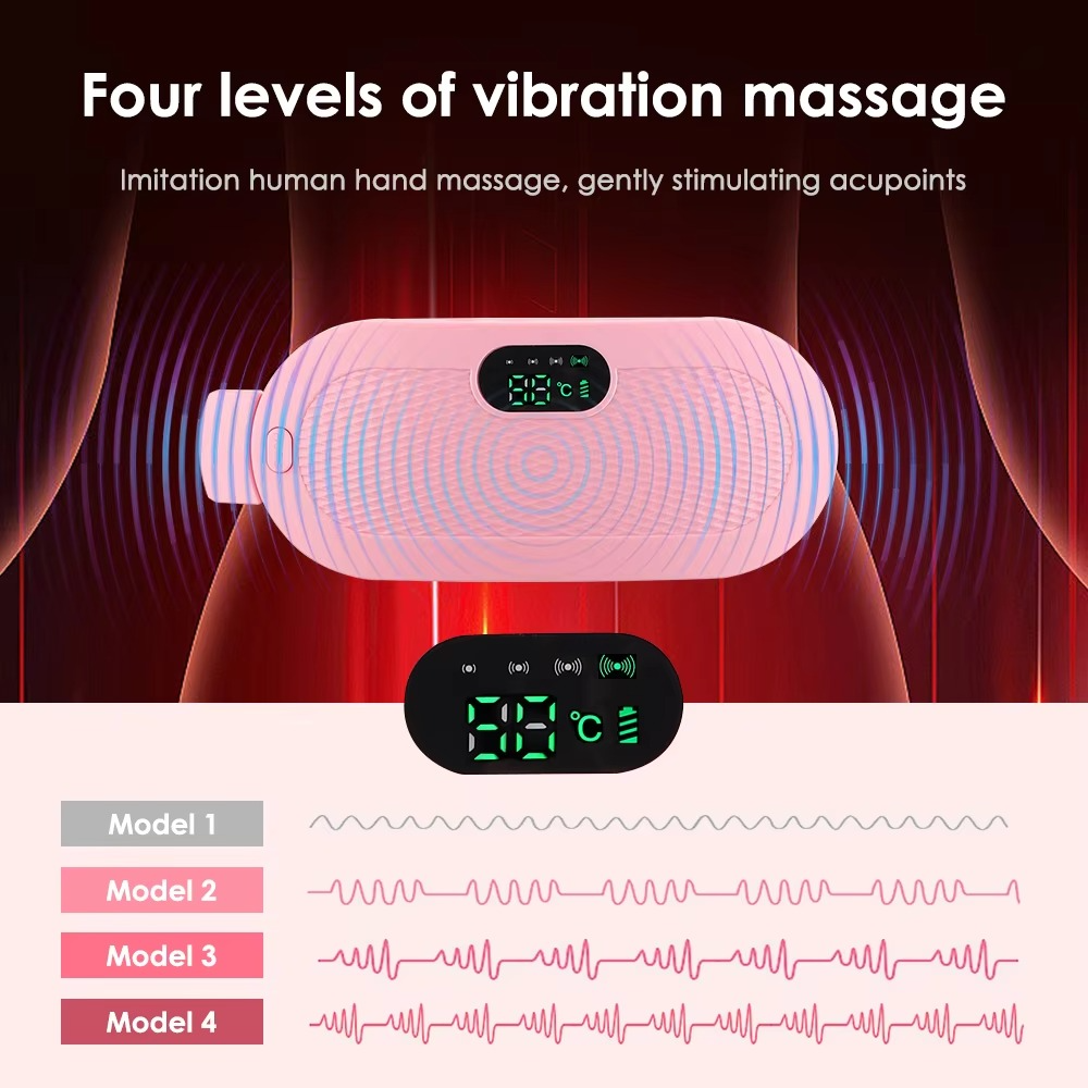 Wärme- und Massagegurt für Schmerzlinderung und Entspannung