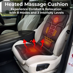 Wärmendes Massagekissen für Stuhl und Auto - Entspannung pur