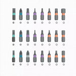 Multifunktionales 24-in-1 Schraubendreher-Set für Heimwerker