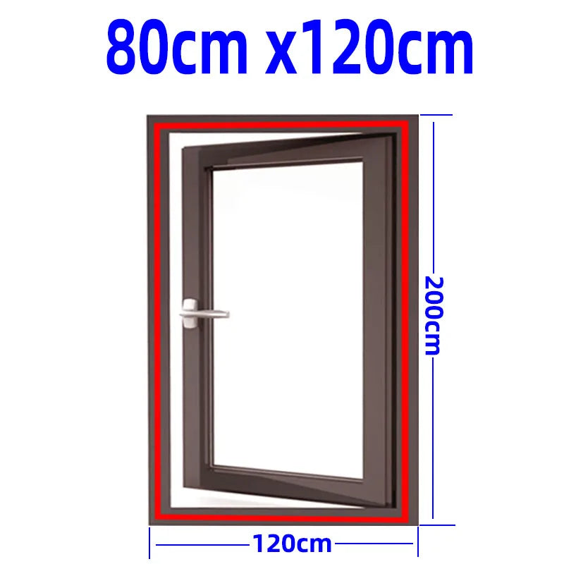 Invisi-Mückenabwehr Fensternetz mit verstellbarem Rahmen