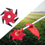 Metal Trimmer Head with 6 Teeth for Precise Cutting