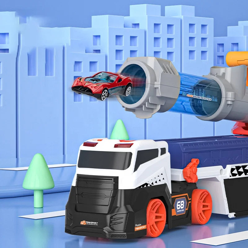 Spielzeuglastwagen für Autos – Spielzeug mit Ladefunktion