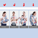 Ergonomisches Tragetuch für Babys – Bequeme Trage mit Stauraum