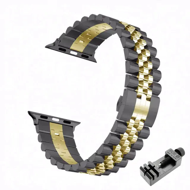 Elegantes Edelstahlarmband für die Apple Watch