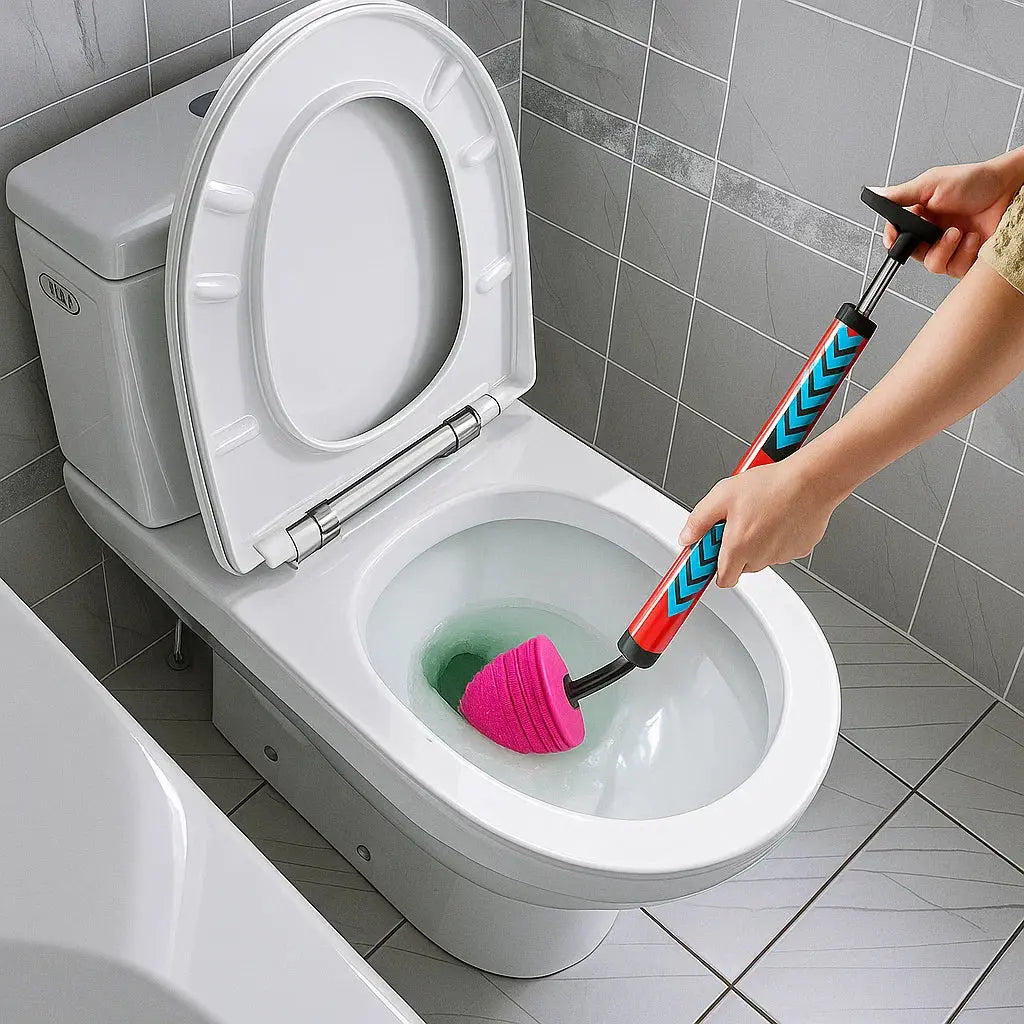 Hochdruck-Abflussreiniger für Toilettenverstopfungen