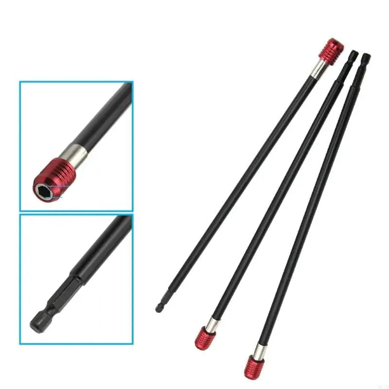 Precise 300 mm hex drill bit for woodworking