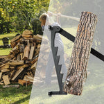 Wand Holzspalter | Hebelmechanismus | Sichere Holzspaltung | Kohlenstoffstahl