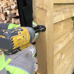 Wand Holzspalter | Hebelmechanismus | Sichere Holzspaltung | Kohlenstoffstahl
