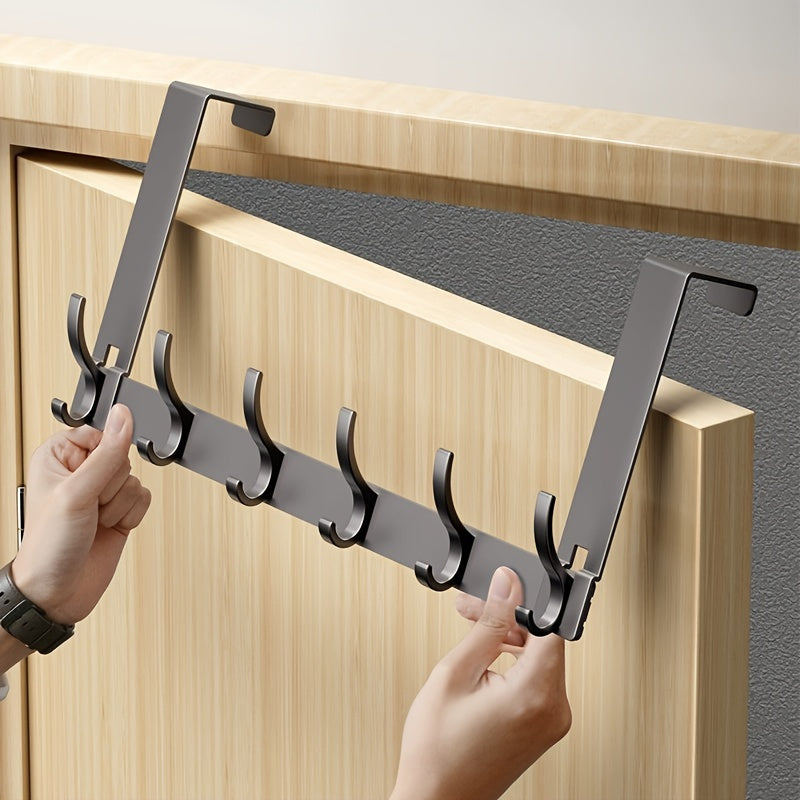 Schlanker Türhaken aus robustem Aluminium – Hängesystem ohne Bohren