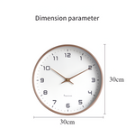 Elysium Wooden Wall Clock – Stylish Clock in Scandinavian Design