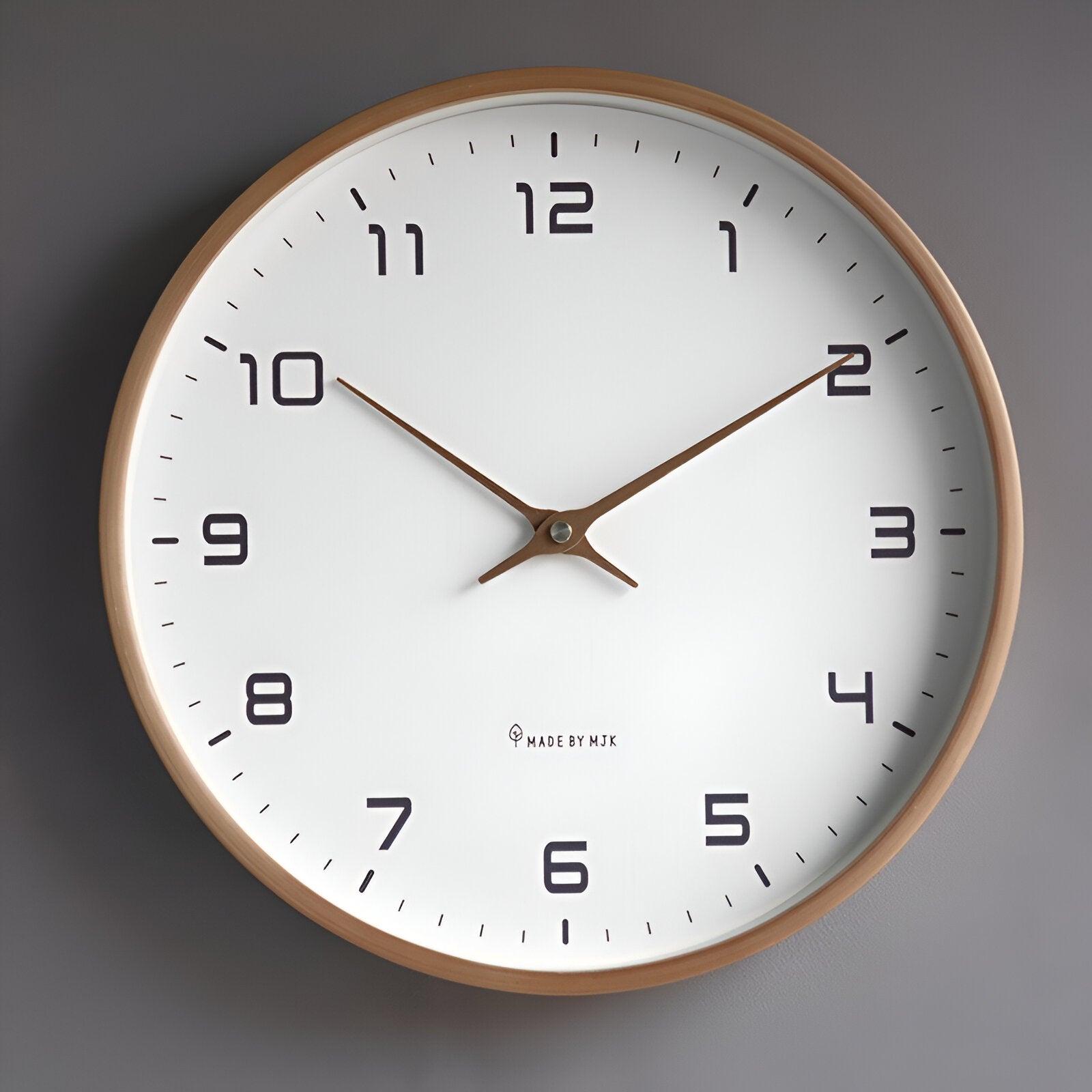 Elysium Wooden Wall Clock – Stylish Clock in Scandinavian Design