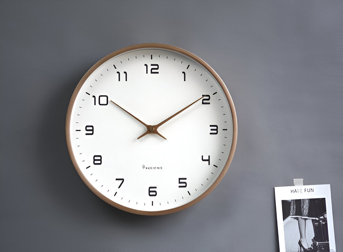 Elysium Wooden Wall Clock – Stylish Clock in Scandinavian Design