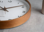 Elysium Wooden Wall Clock – Stylish Clock in Scandinavian Design