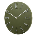 Moderne Wanduhr im minimalistischen Design – Lautlos mit Quarzwerk