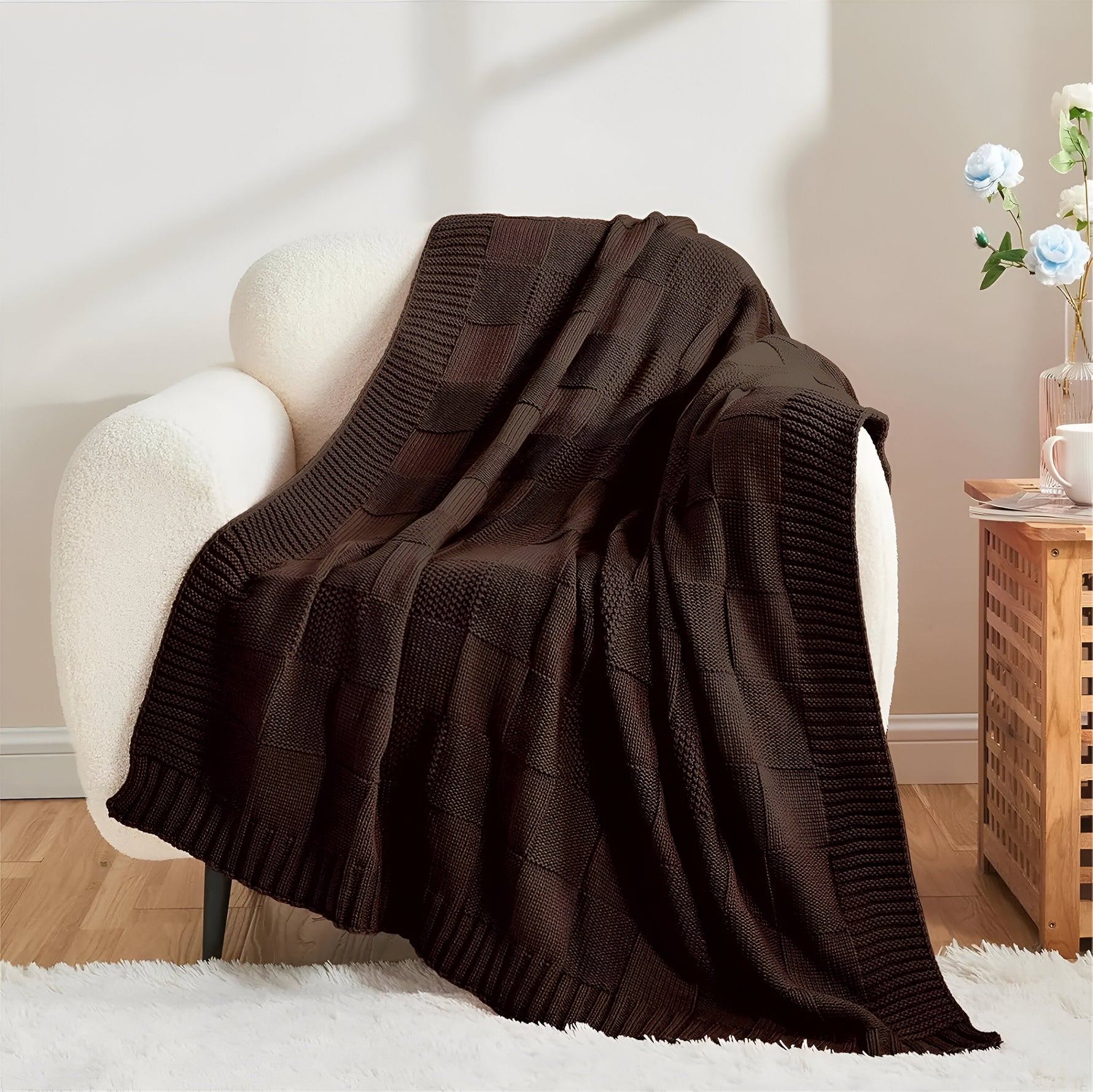 Wärmende Strickdecke – Stilvolles Design für Ihr Zuhause