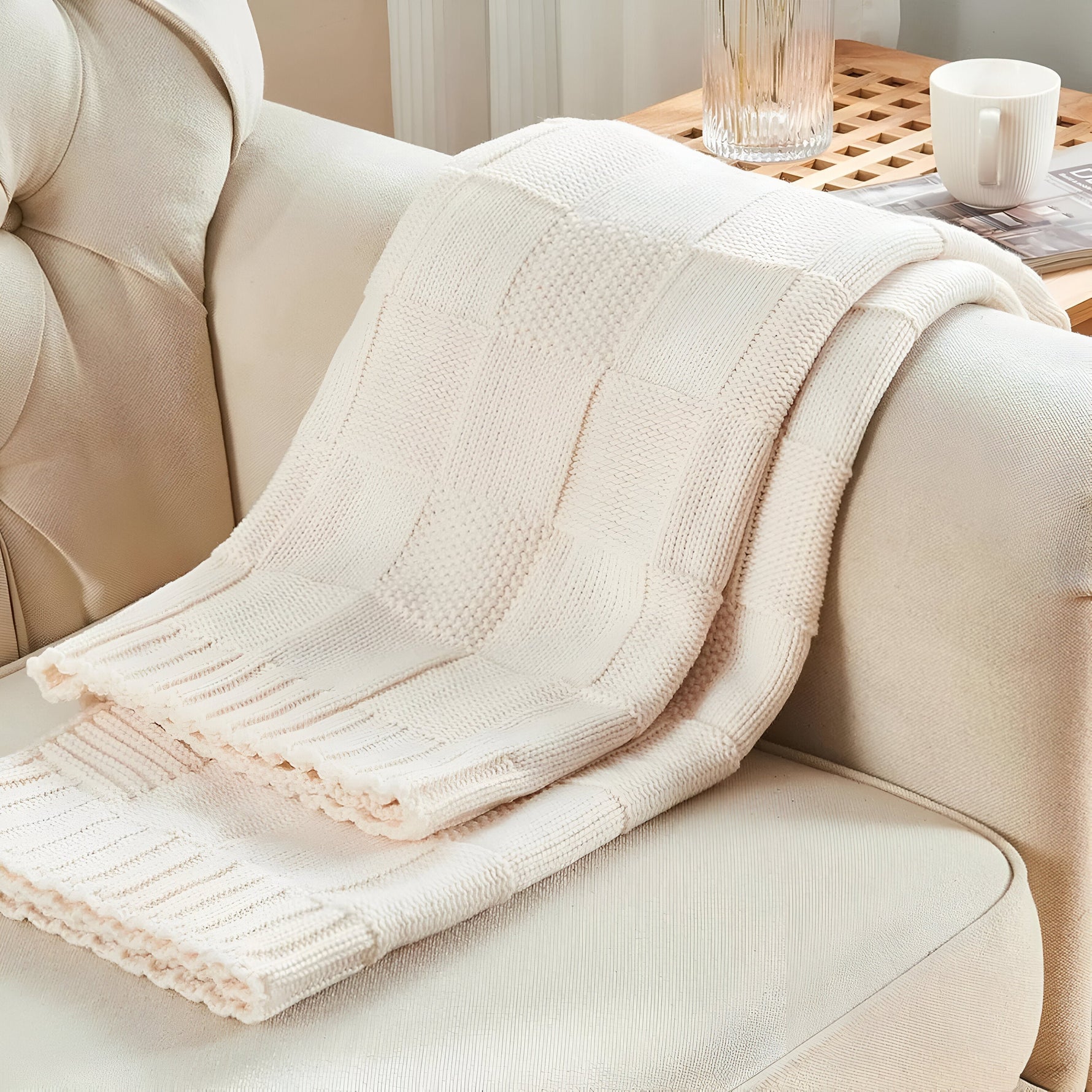 Wärmende Strickdecke – Stilvolles Design für Ihr Zuhause