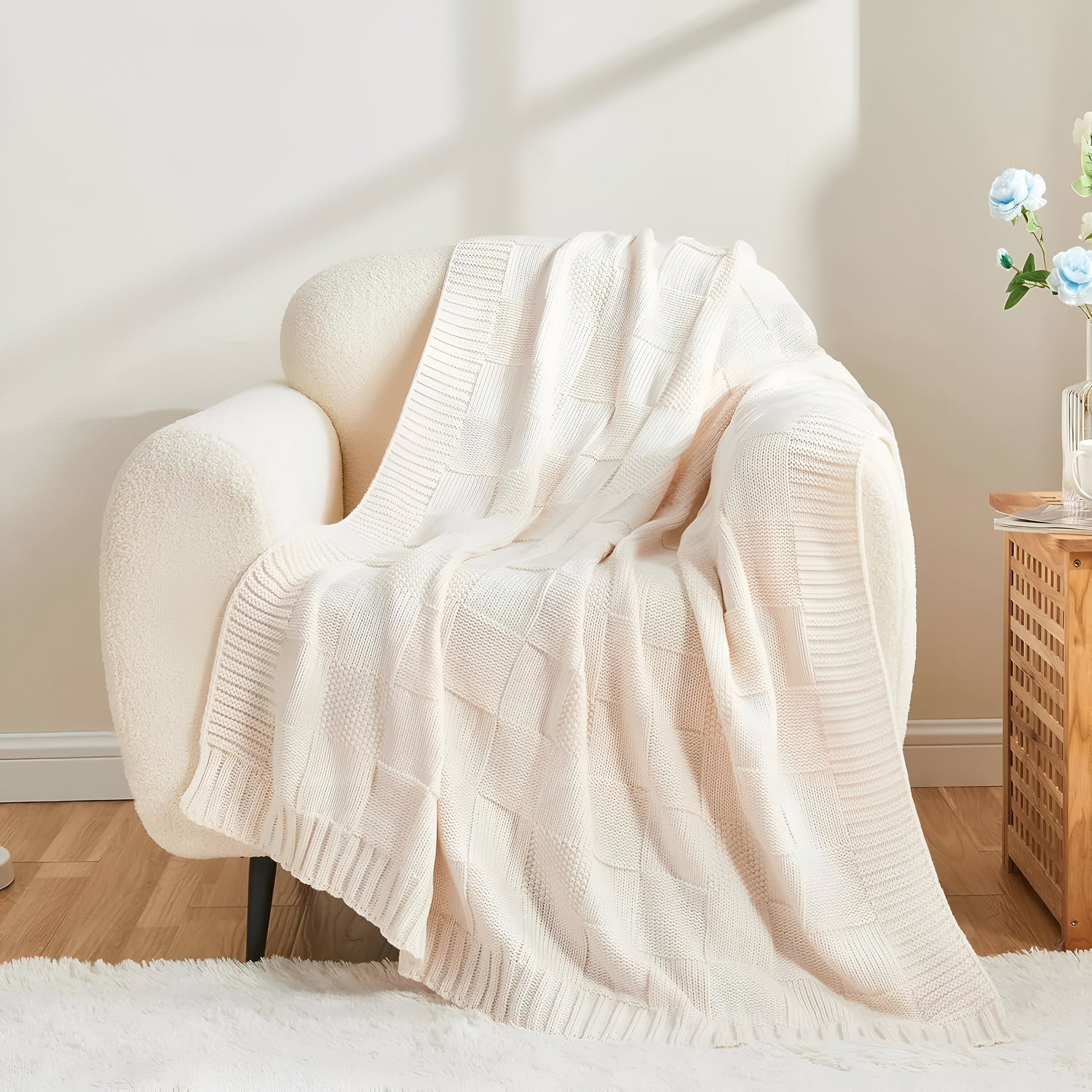 Wärmende Strickdecke – Stilvolles Design für Ihr Zuhause