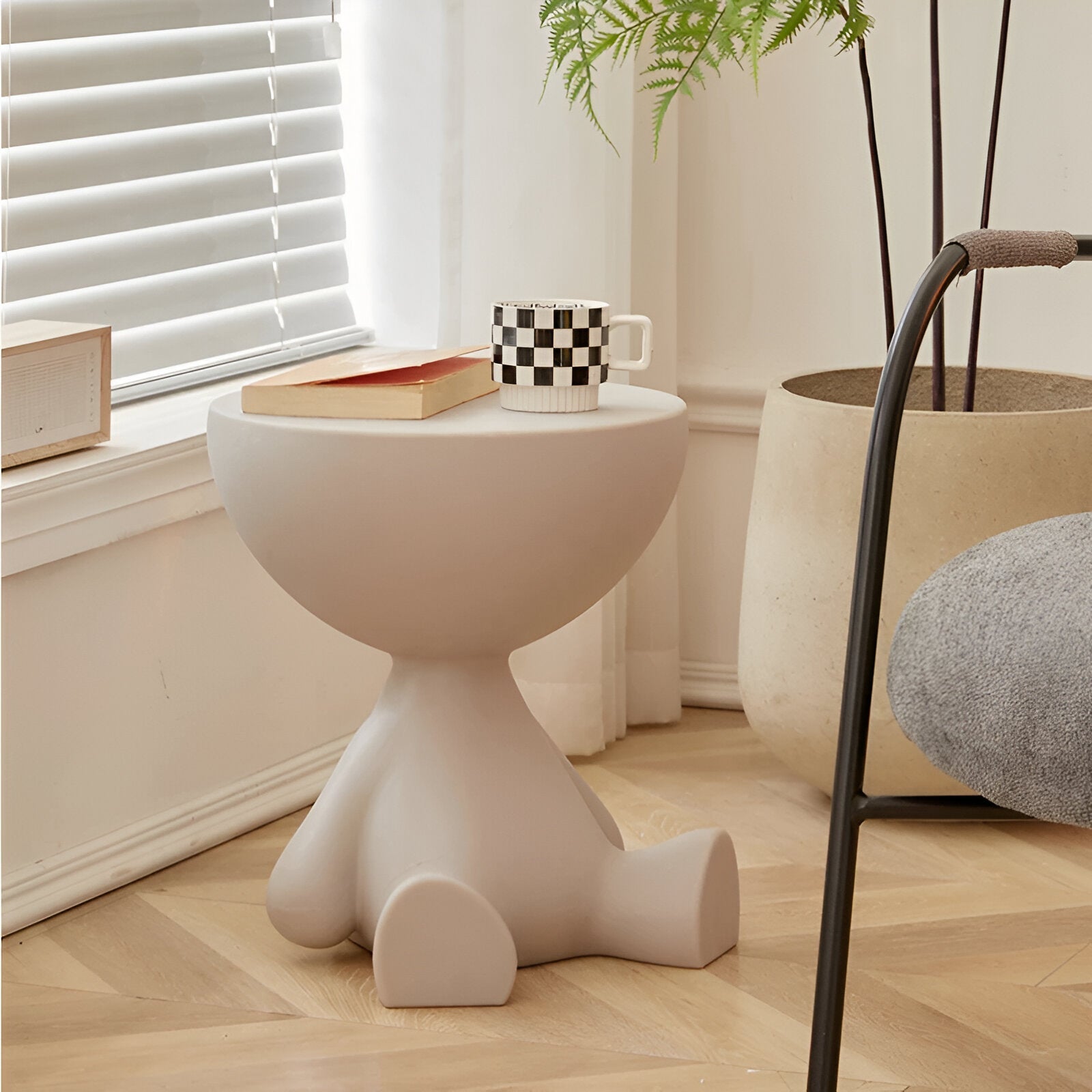 Runder Couchtisch – Eleganter Beistelltisch für Wohnzimmer und Innenräume