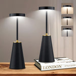 Cordless Designer Table Lamp with Dimmer Function