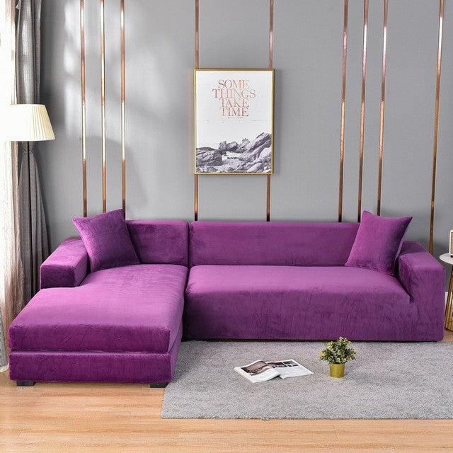 Sofa Protection – Elastic Velvet Cover for Every Couch Type